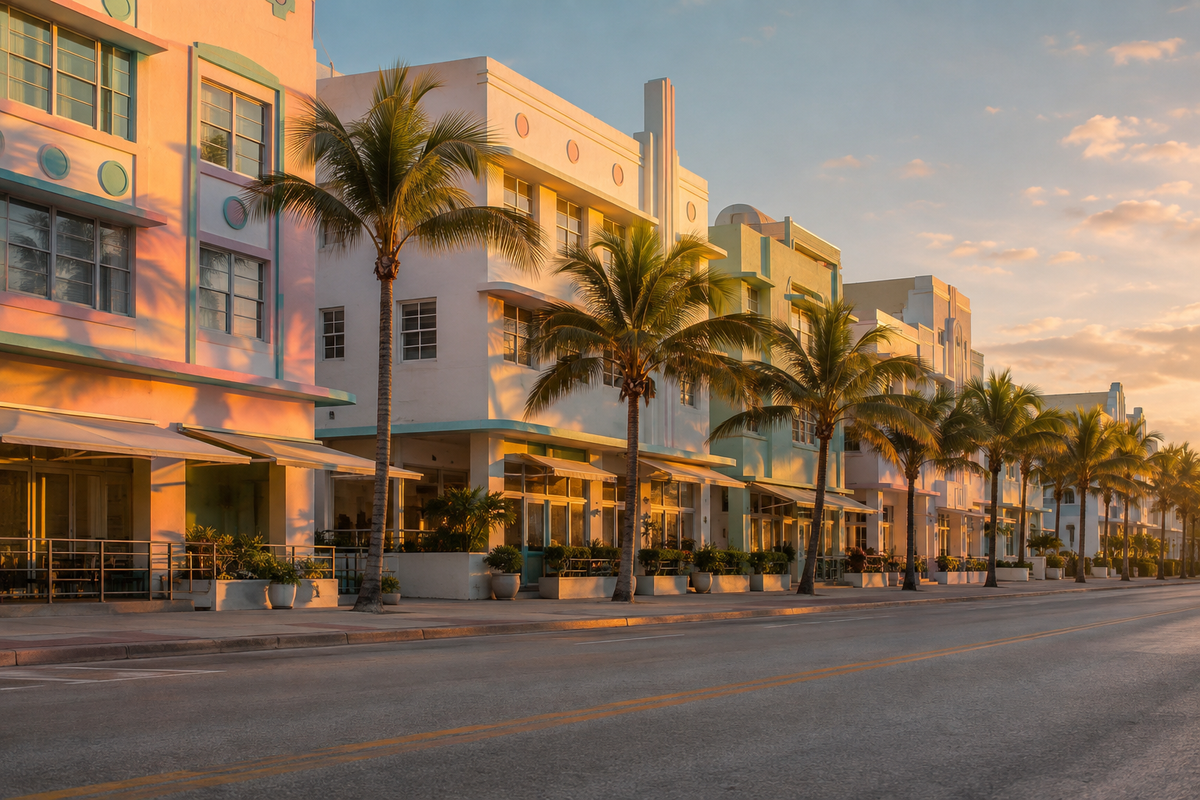 Miami skyline and coast for a long-haul arrival guide