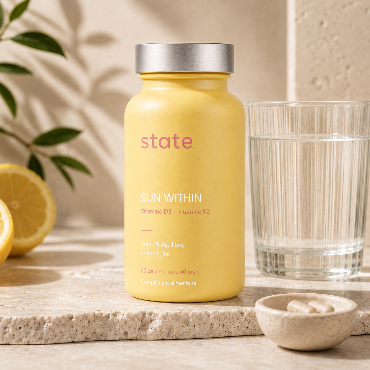 Sun Within by state, packaging detail