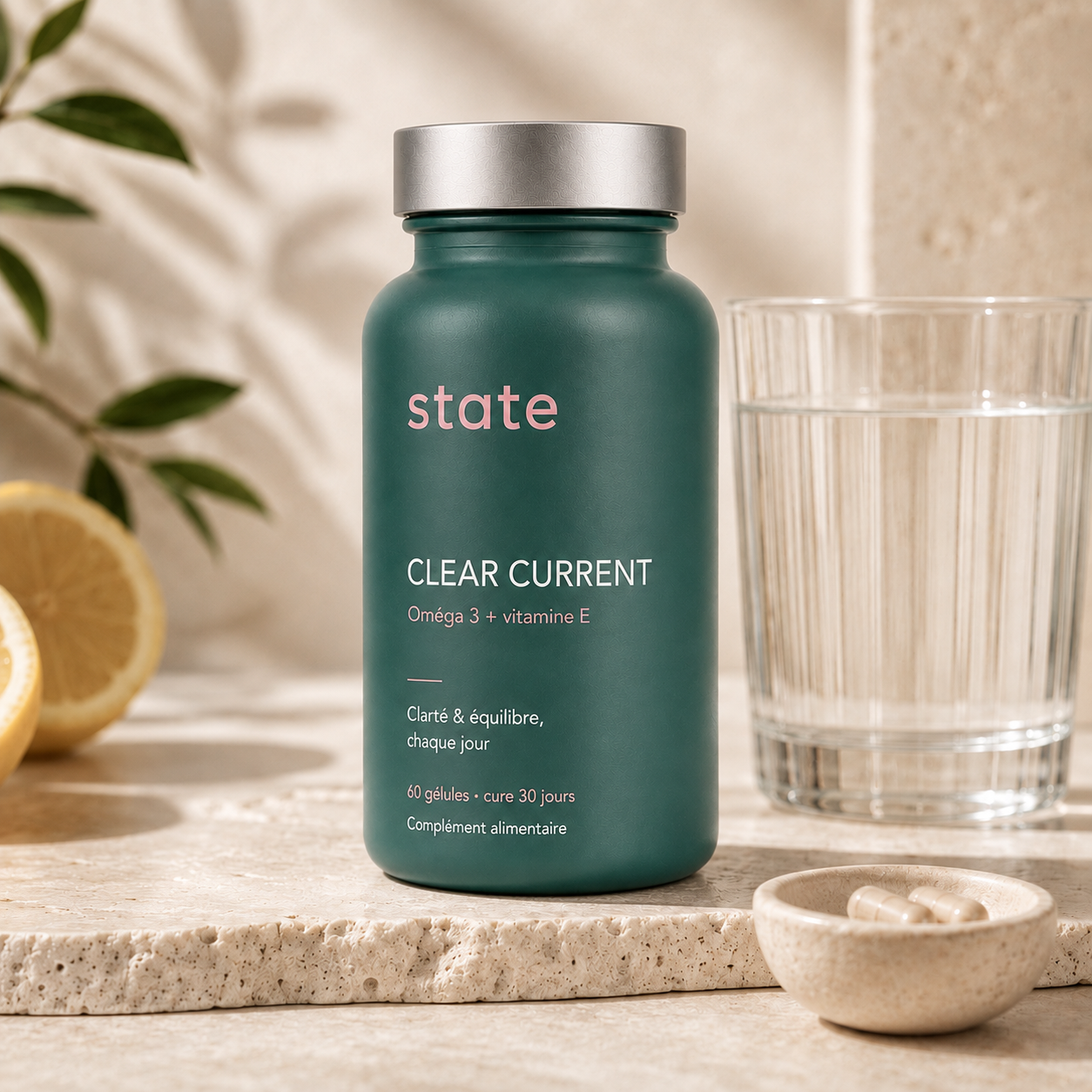 Clear Current by state, packaging detail