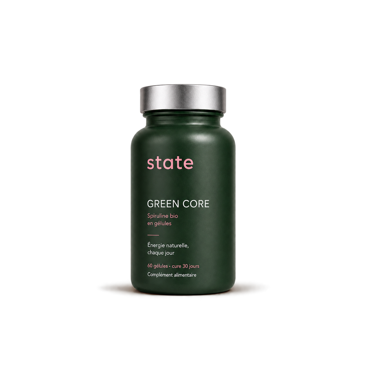 Green Core · Organic Spirulina