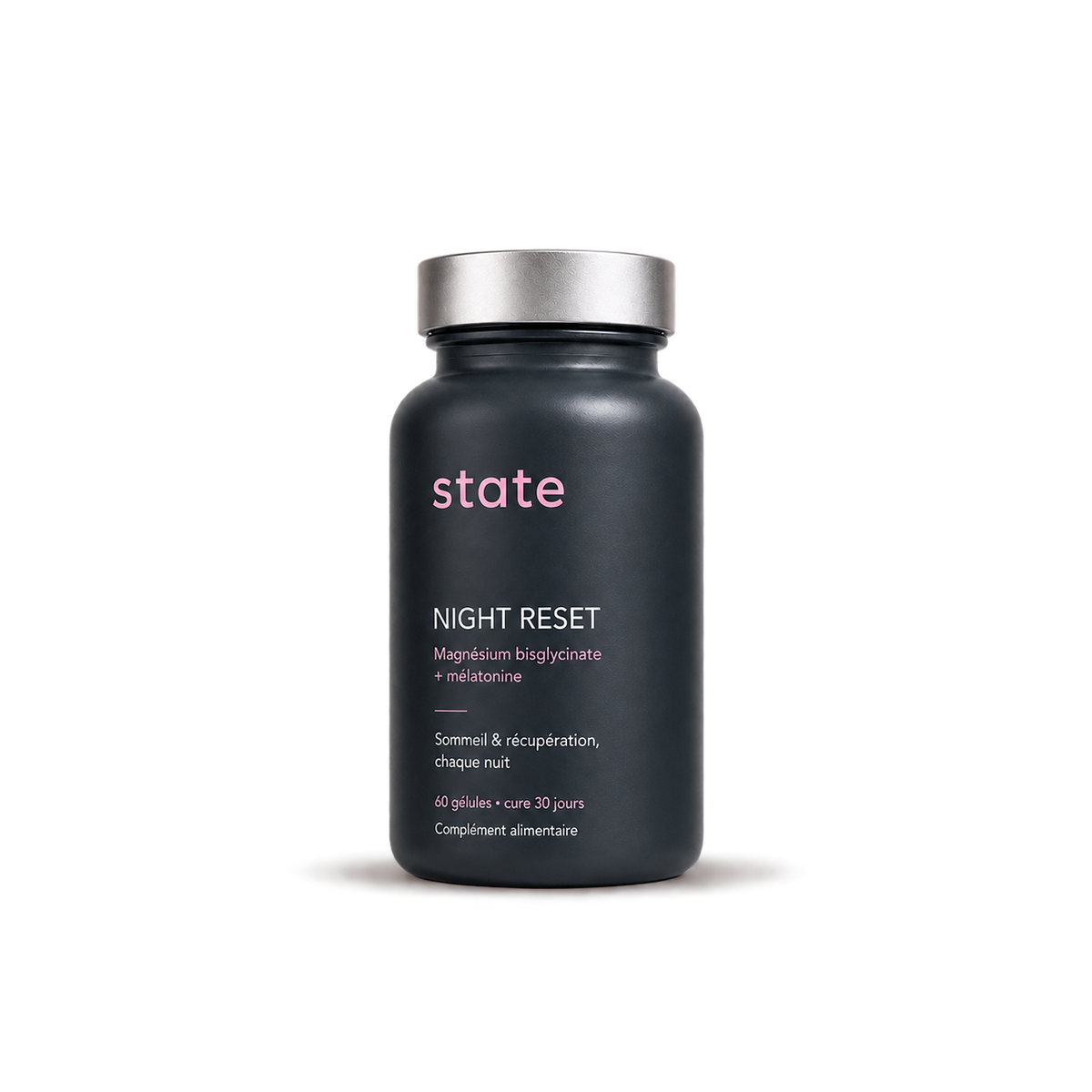 Night Reset · Magnesium Bisglycinate + Melatonin